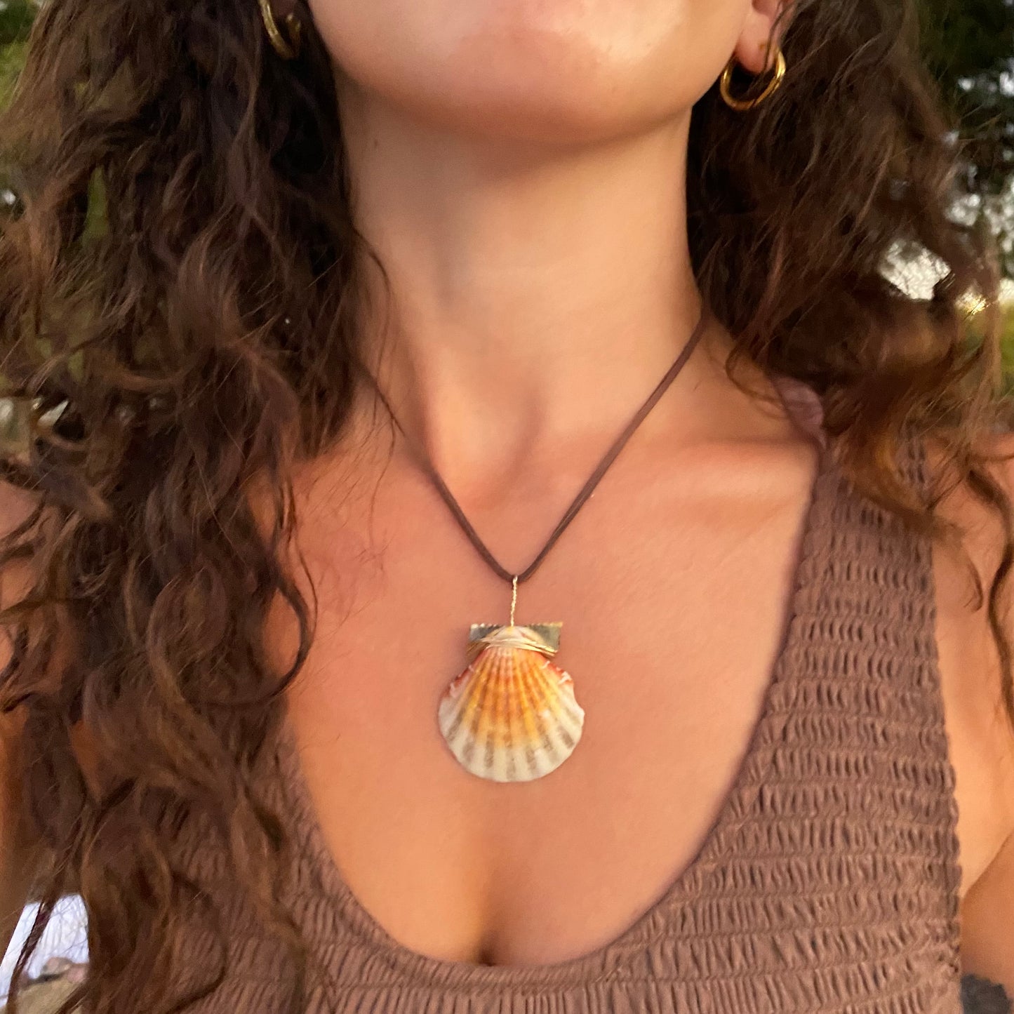 Seashell Pendant Necklace