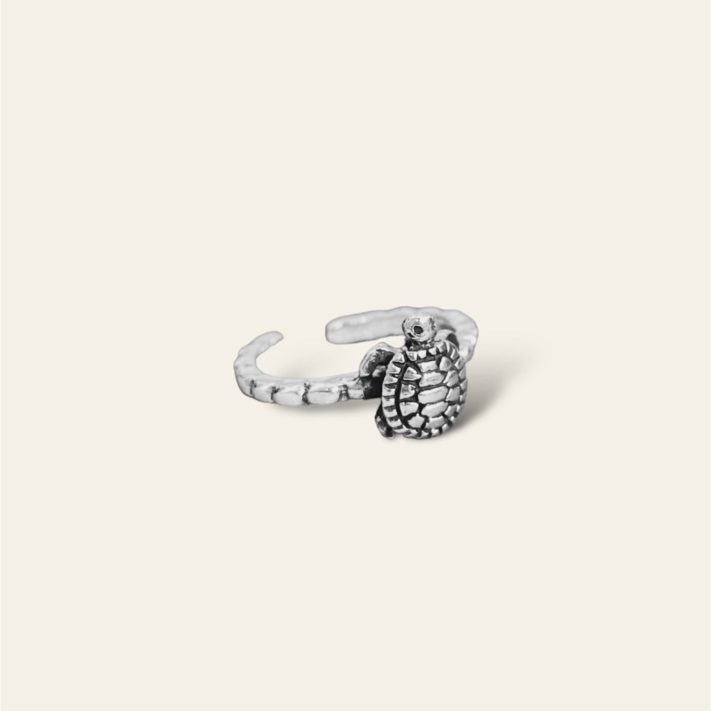 Turtle Toe Ring