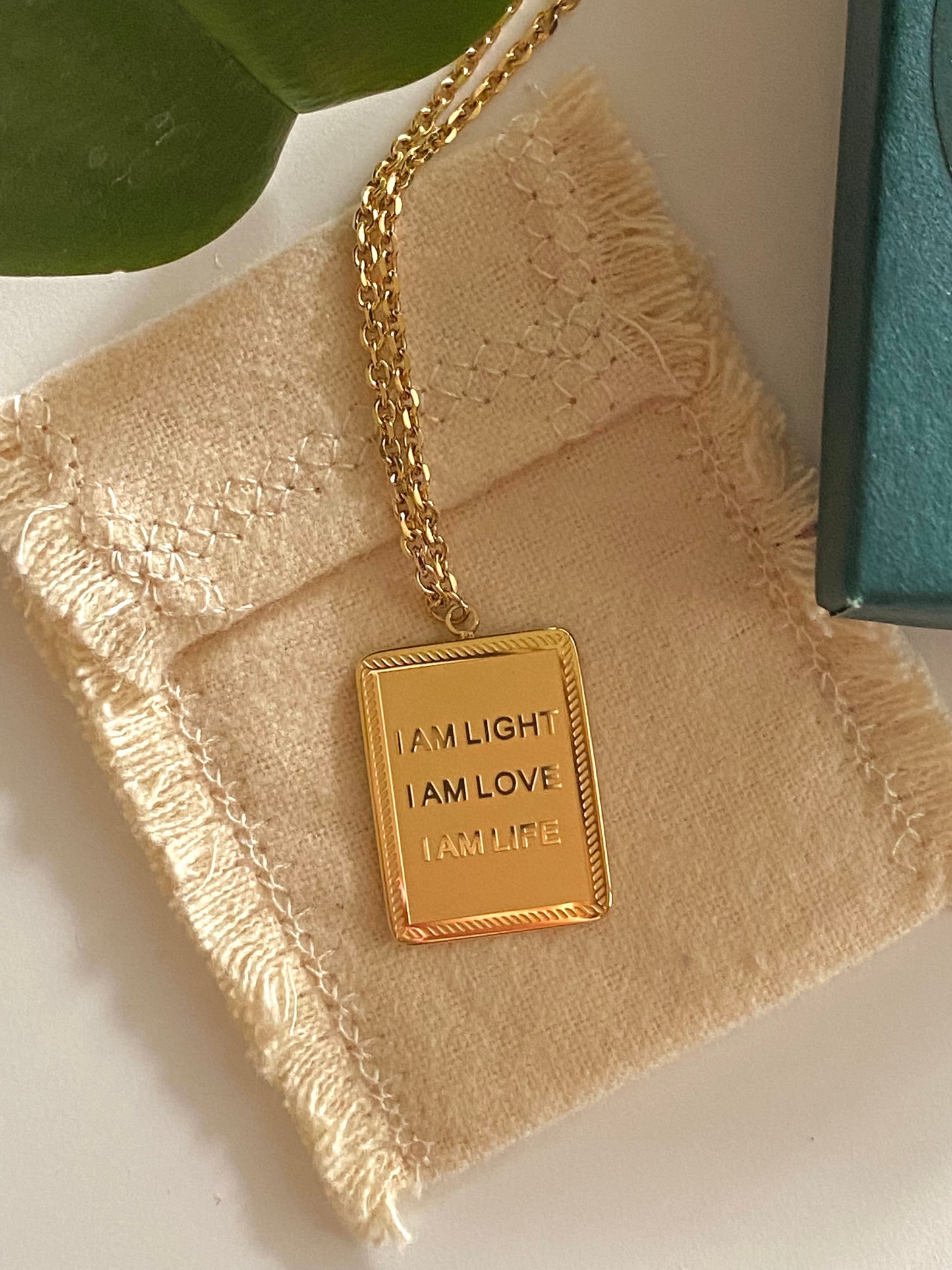 Self-Love Necklace - Positive Affirmations