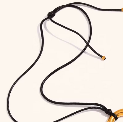 Oval Vintage Style Pendant Necklace